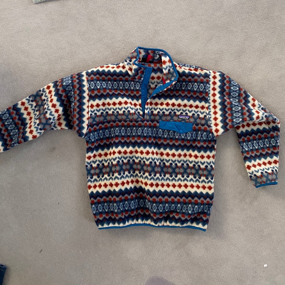 Patagonia Men’s Synchilla Pullover Size LARGE